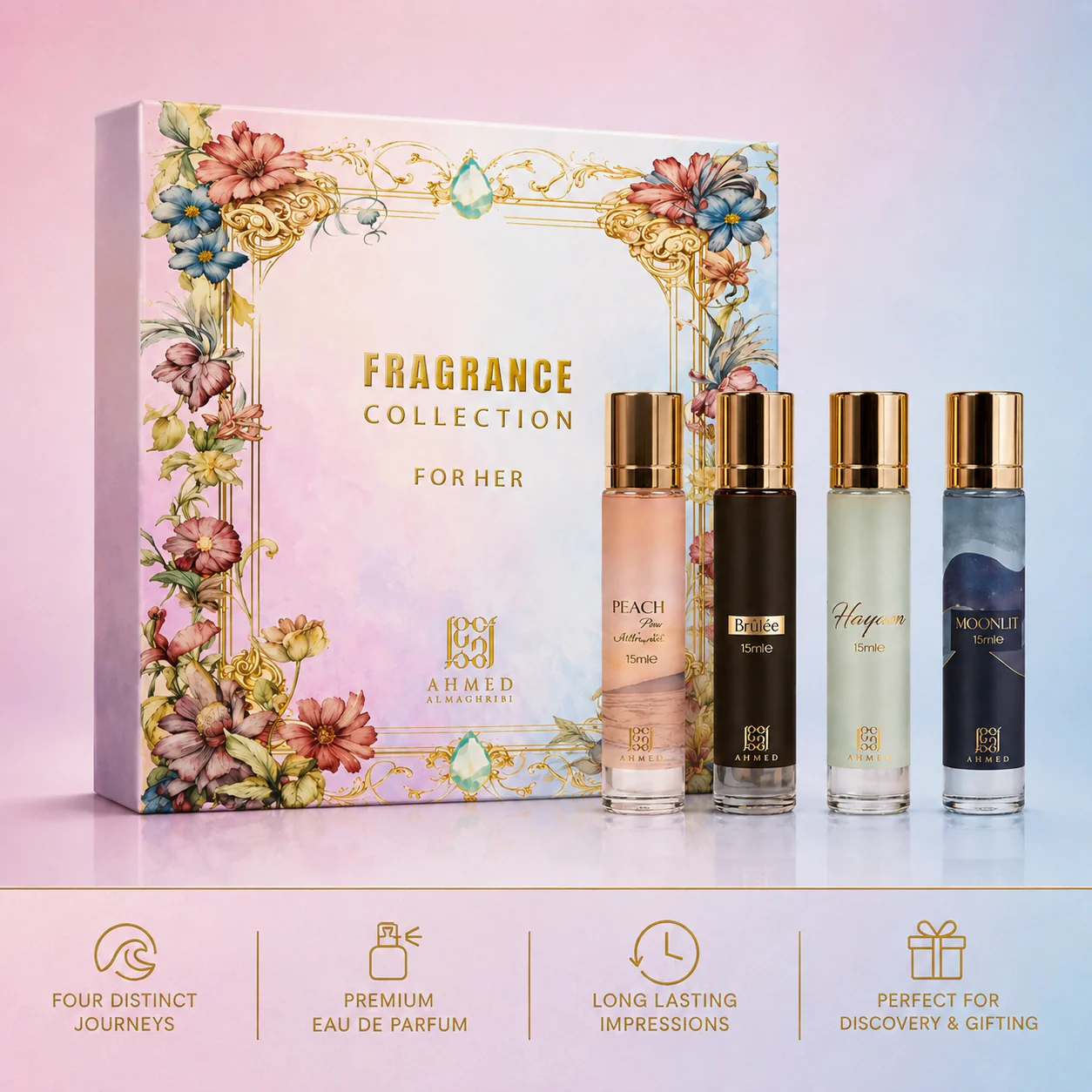 Fragrance Collection For Her Discovery Set by Ahmed Al Maghribi - Image 3