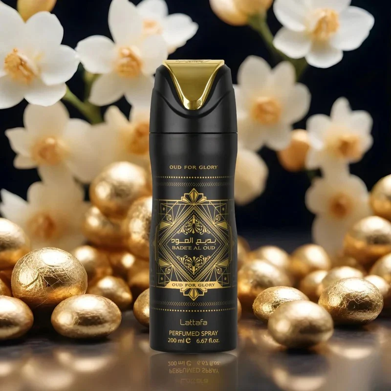 Badee Al Oud Oud for Glory Body Spray by Lattafa - Image 2